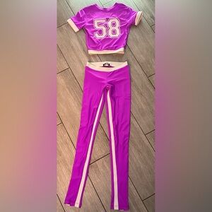 Joli fashn purple set - XS lounge work out